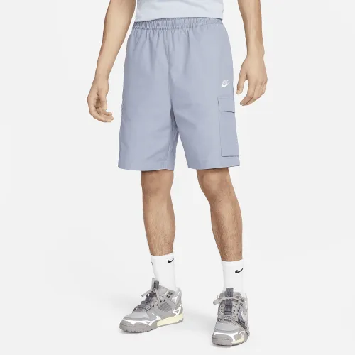 Nike Club чоловічі Woven Cargo шорти блакитний