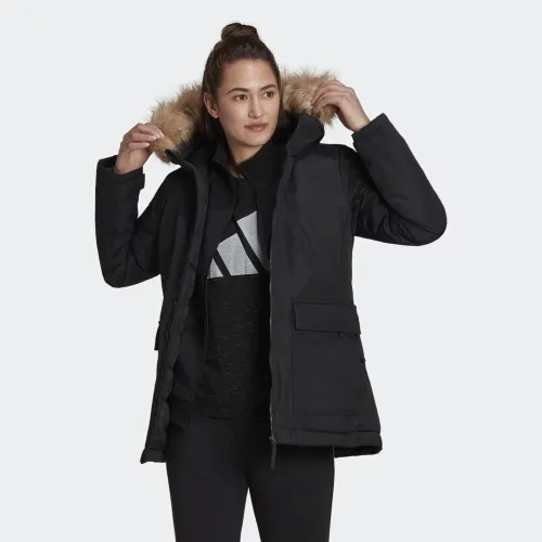 Куртка adidas Utilitas Hooded Hooded Parka GT1707 - Чорна