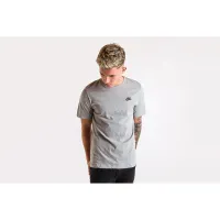 Nike Sportswear Club мужские футболка цвет серый