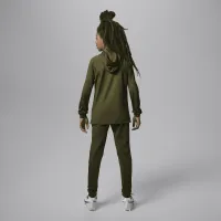 Nike Paris Saint-Germain Strike Fourth Big дитячі Jordan Dri-FIT Soccer Hooded Knit Tracksuit колір зелений
