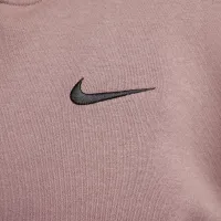 Nike Sportswear Phoenix Fleece жіноча оверсайз Full-Zip Толстовка з капюшоном колір фіолетовий
