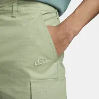 Nike Club мужские Woven Cargo шорты цвет зеленый