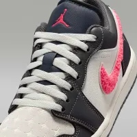 Nike Air Jordan 1 Low женская Кроссовки цвет серый
