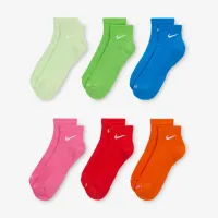 Nike Everyday Plus Cushioned тренировочные Ankle носки (6 пары) многоцветный