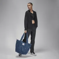 Nike Jordan Flight Denim Tote Bag (38L) Blue