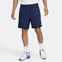 Nike Club мужские Woven Flow шорты синий