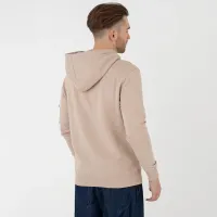 Кофта/футболка Alpha Industries Organics EMB Hoody 118350627 - бежевая