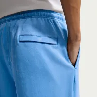 Nike Sportswear Club мужские Washed Cuffed Fleece Pants синий