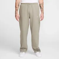 Nike Solo Swoosh чоловічі Open-Hem Fleece Pants колір зелений