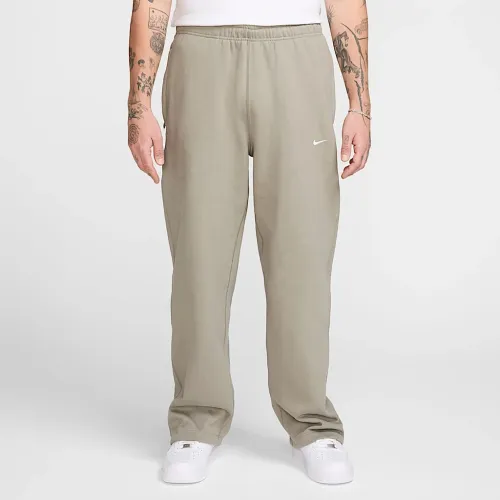 Nike Solo Swoosh чоловічі Open-Hem Fleece Pants колір зелений