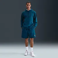 NikeCourt Heritage чоловічі Dri-FIT French Terry Tennis Pullover Толстовка з капюшоном блакитний