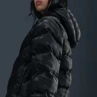 Nike Sportswear All Day Play Big детские Therma-FIT Loose-Fit Puffer Куртка цвет черный