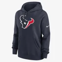 Houston Texans Club женская Nike NFL Pullover Толстовка с капюшоном синий