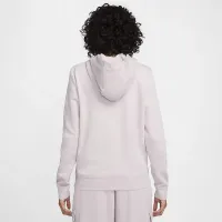 Nike Sportswear Club Fleece женская Pullover Толстовка с капюшоном цвет фиолетовый