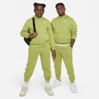 Nike Sportswear Club Fleece Big детские Joggers (Extended Size) цвет зеленый
