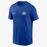 Chelsea FC мужские Nike Dri-FIT Soccer футболка синий