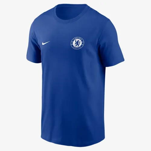 Chelsea FC мужские Nike Dri-FIT Soccer футболка синий