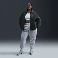 Nike Sportswear Essential жіноча оверсайз UV Woven Coaches' Куртка (великі розміри) колір зелений