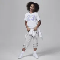 Nike Jordan 23 Flight Big детские Graphic Tee цвет белый
