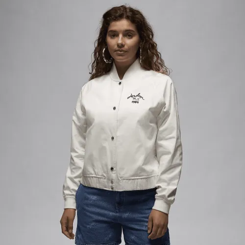 Nike Jordan женская Varsity Куртка цвет белый