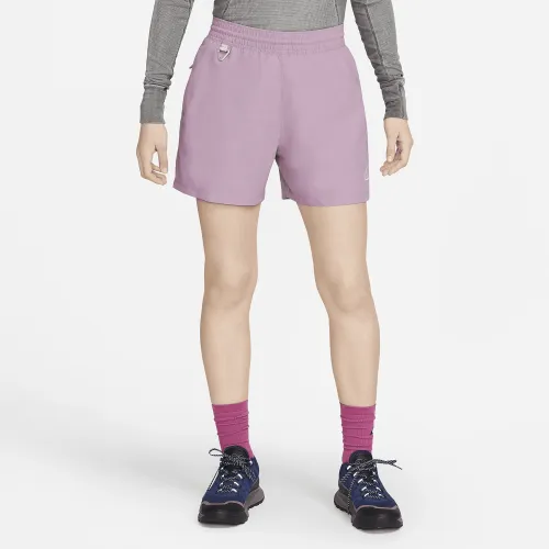 Nike ACG женская оверсайз шорты цвет фиолетовый