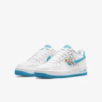 Nike Air Force 1 x Space Jam: A New Legacy Big Kids' обовь White