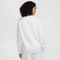 Nike Sportswear Club Fleece женская Logo Crew-Neck свитшот цвет коричневый