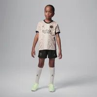 Paris Saint-Germain 2023/24 Fourth Little Kid's Nike Soccer 3-Piece Kit цвет коричневый