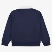 Nike Sportswear Club Little детские French Terry Long Sleeve Polo синий