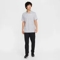 Nike Dri-FIT Victory мужские Striped для гольфа Polo цвет серый