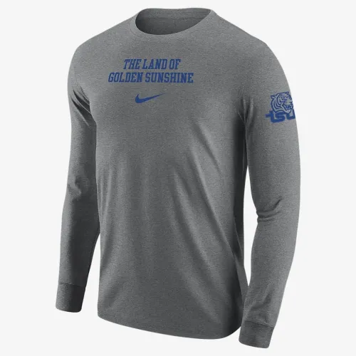 Tennessee State чоловічі Nike College Long-Sleeve футболка колір сірий