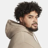 Nike Sportswear Club Fleece чоловічі Full-Zip Толстовка з капюшоном колір коричневий