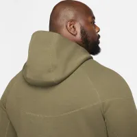 Nike Sportswear Tech Fleece Windrunner мужские Full-Zip Толстовка с капюшоном цвет зеленый