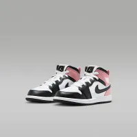Nike Jordan 1 Mid Little дитячі Кросівки колір білий