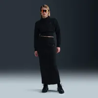 Nike Sportswear Tech Fleece женская Cropped 1/2-Zip Top цвет черный