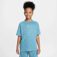 Nike Multi Big дитячі Dri-FIT Short-Sleeve Top блакитний