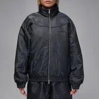 Nike Air Jordan жіноча Track Куртка колір чорний