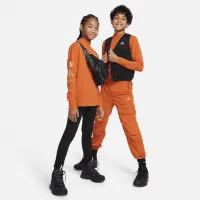 Nike ACG Big детские Loose Waffle Long-Sleeve Top Orange
