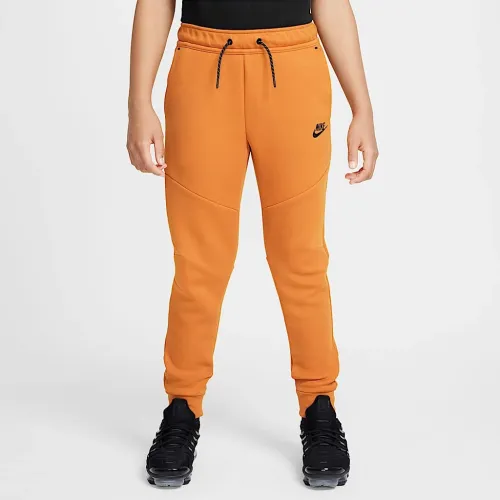 Nike Sportswear Tech Fleece Big детские Joggers Orange