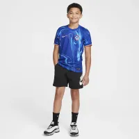 Chelsea FC 2024/25 Stadium Home Big дитячі Nike Dri-FIT Soccer Replica Jersey блакитний