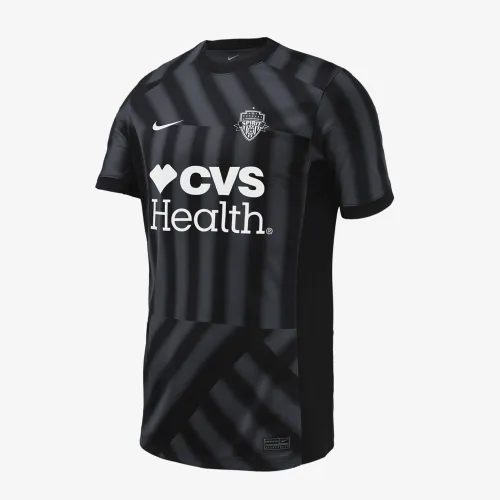 Washington Spirit 2024 Stadium Primary Big дитячі Nike Dri-FIT NWSL Replica Jersey колір чорний