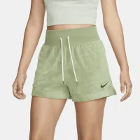 Nike Sportswear женская Terry шорты цвет зеленый