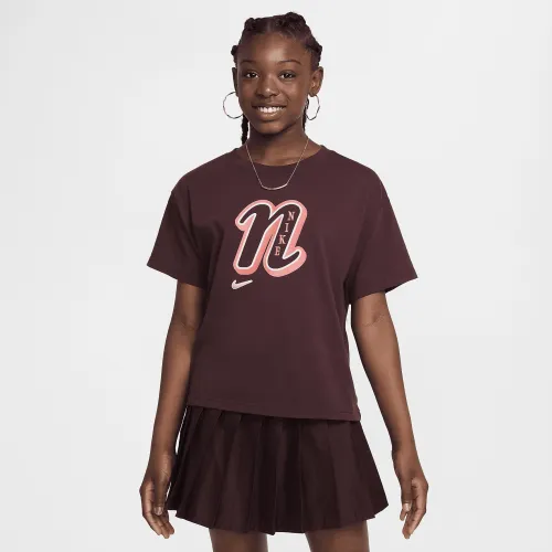 Nike Sportswear Girls' футболка колір червоний