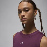 Nike Jordan Sport жіноча Diamond Tank Top колір червоний