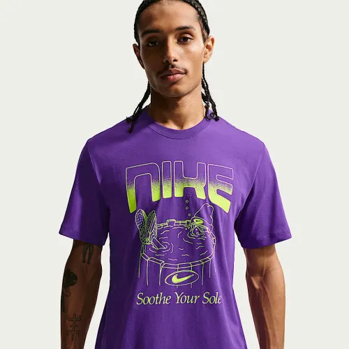 Nike Sportswear футболка цвет фиолетовый