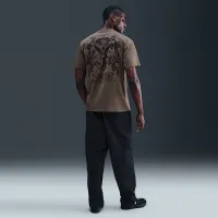 Nike Sportswear Max90 футболка колір коричневий