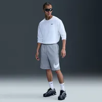 Nike Club чоловічі Fleece шорти колір сірий