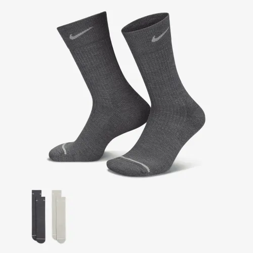 Nike Everyday Wool Cushioned Crew шкарпетки (2 пар) різнокольорові