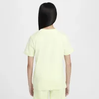 Nike Sportswear Big детские футболка цвет зеленый