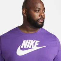 Nike Sportswear мужские Long-Sleeve футболка цвет фиолетовый